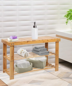 Home Decor Multifunctional Wooden Table - Side Table, Bathroom Storage, Outdoor Garden Table - Stylish & Practical Home Furniture