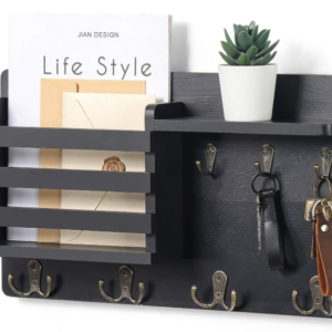 Dhan Decor Wall Shelf Unit, Ledge Shelf, Hanging Storage Organizer, Mounted Shelf - Storage Shelves Display Racks for Living Room, Office, Bedroom, Bathroom, Kitchen