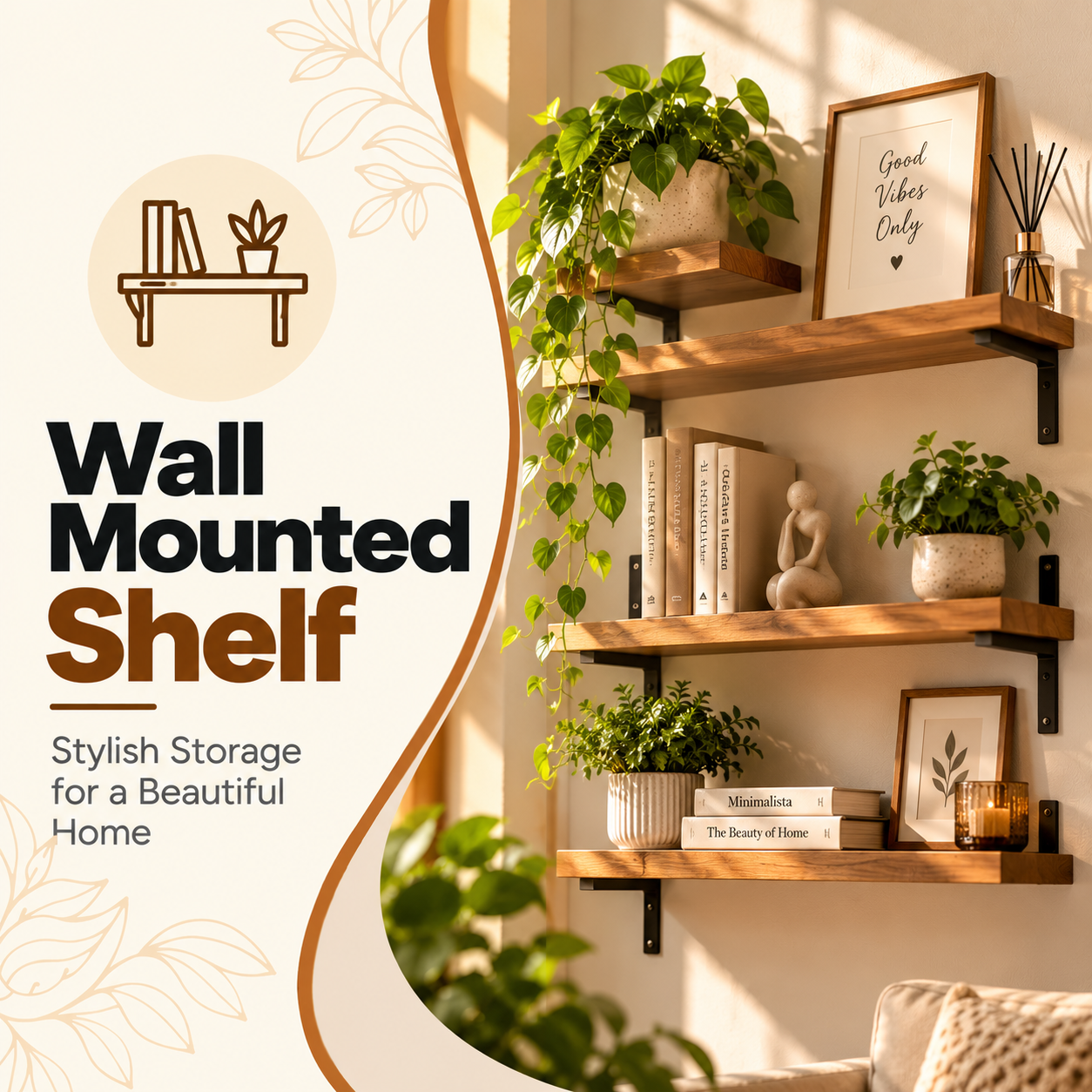 Wall Mounted Shelf